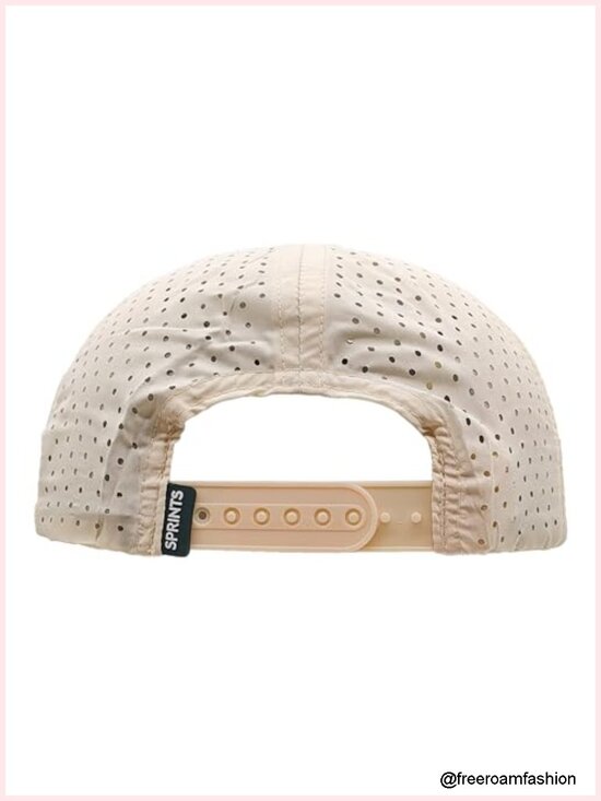 Semi-Structured Snapback Hat Lightweight Quick Dry Sport Hat Unisex main image 6